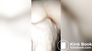 Amateur gf scat fisting