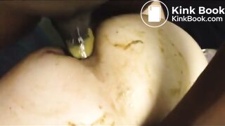 Ebony scat fucking