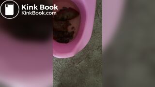 pink potty poop 6