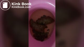 pink potty poop 6