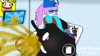 Alli sticks a rat up her ASS