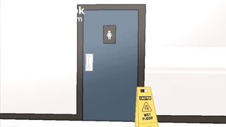 Girls Have Diarrea At Public Toilet