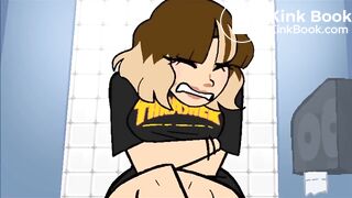 Girls Have Diarrea At Public Toilet