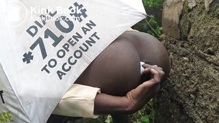 Rainy day pooping in Nigeria
