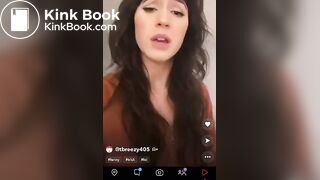 Snapchat girl farting - video 2