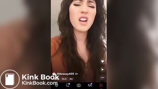 Snapchat girl farting - video 2