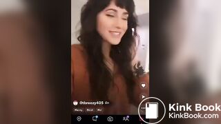 Snapchat girl farting - video 2