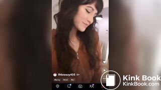 Snapchat girl farting - video 2