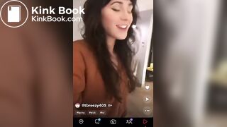 Snapchat girl farting - video 2