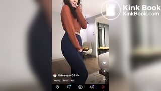 Snapchat girl farting - video 2