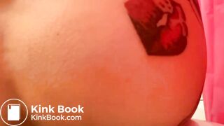 Pretty Asian butthole shitting