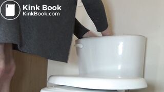 Panty Shit Broken Toilet