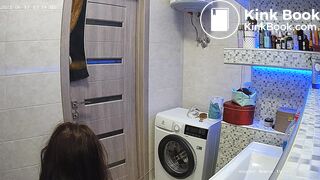 Woman pooping in Toilet 67