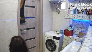 Woman pooping in Toilet 67