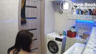 Woman pooping in Toilet 67