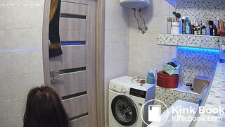 Woman pooping in Toilet 67