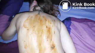 he fucked her ass and wiped shit all over her body