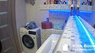 Woman pooping in Toilet 7