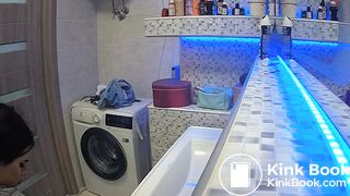 Woman pooping in Toilet 7