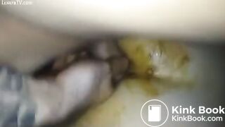 Fingering and fucking her shithole