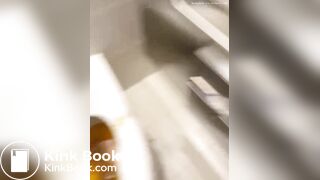 Sloppy ebony bowel blowout