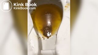 Sloppy ebony bowel blowout