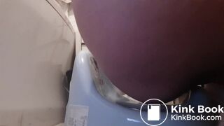 Polish girl poop into potty