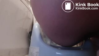 Polish girl poop into potty