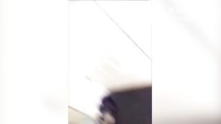 Blonde MILF poop