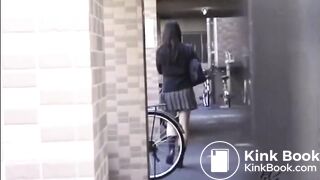 Japanese girl pooping48