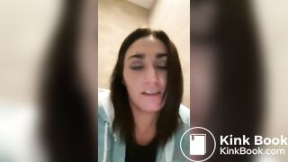 Girl toilet pooping - video 10