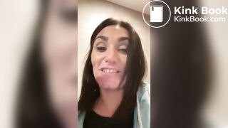 Girl toilet pooping - video 10