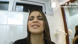 Hot girl pooping on toilet 84