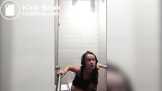 Hot girl pooping on toilet 77
