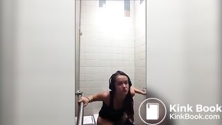 Hot girl pooping on toilet 77