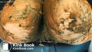 Pawg shits her fishnets