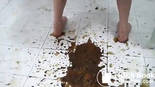 Korean girl enema