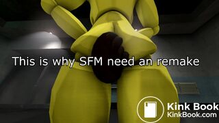 FNAF SFM Toy Chica And Pre Mangle Pooping In The Same Toilet