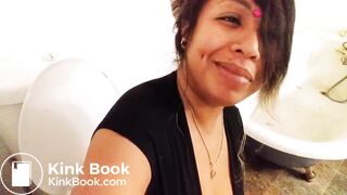 Latina peeing - video 10