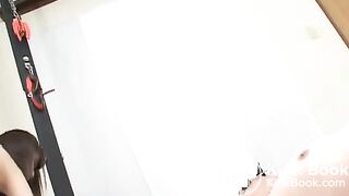 Japanese Princess feeds her slave!