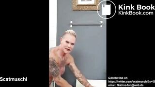 More Dirty Scat Whore:Tasting My Squirt after Morning Anal Dildo Ride