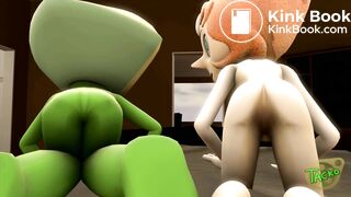 SFM Peridot and Pearl Farting