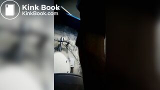 Thai girl sitting shit in the bathroom