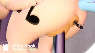 Soloist unaware dildo masturbation