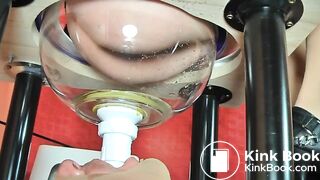 Hungarian mistress pooping into slave mouth