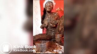 Majestic poop smeared and puked