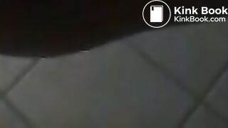 Girl pooping on toilet self shot 24