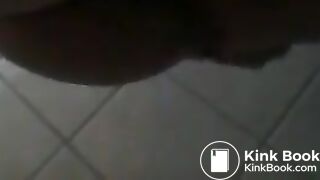 Girl pooping on toilet self shot 24