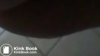 Girl pooping on toilet self shot 24