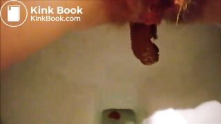 Girl pooping on toilet self shot 19